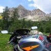 Motorcycle Road sr48--cortina-d-ampezzo- photo