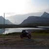 Motorcycle Road a894--inchnadamph-- photo