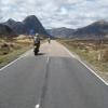 Motorcycle Road a82--crianlarich-- photo