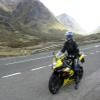 Motorcycle Road a82--crianlarich-- photo