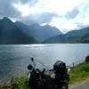 Motorcycle Road kyle-of-lochalsh-- photo