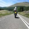 Motorcycle Road a85--tyndrum-- photo