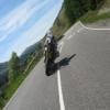 Motorcycle Road a85--tyndrum-- photo