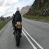 Motorcycle Road a87--invergarry-- photo