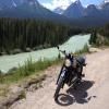 Motorcycle Road cochrane-to-lake-louise- photo