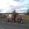 Motorcycle Road a368--banwell-- photo