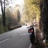 Motorcycle Road vouga-river- photo