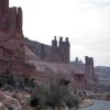 Motorcycle Road arches-national-park-- photo