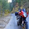 Motorcycle Road ca-245--woodlake- photo