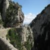 Motorcycle Road gorge-de-galamus- photo